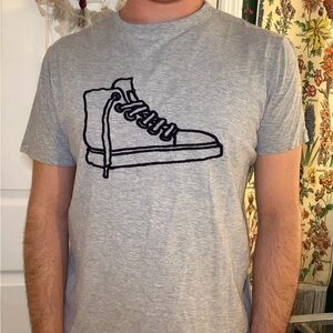 Gray Graphic T-Shirt